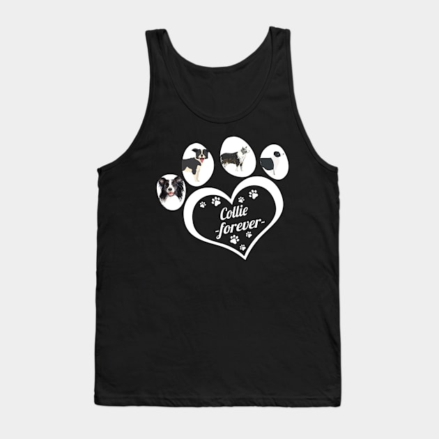 Border Collie forever dog lover Tank Top by TeesCircle